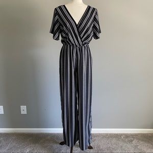 TARGET - Black & White Jumpsuit - Size M